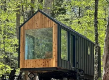 Custom designed and built Nordic Cabin style Tiny House.