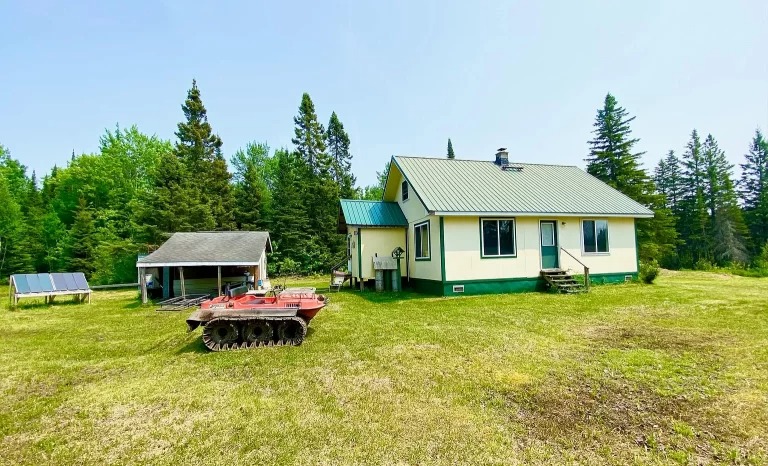 Remote 40-Acre Off-Grid Cabin Retreat in Newberry, Michigan