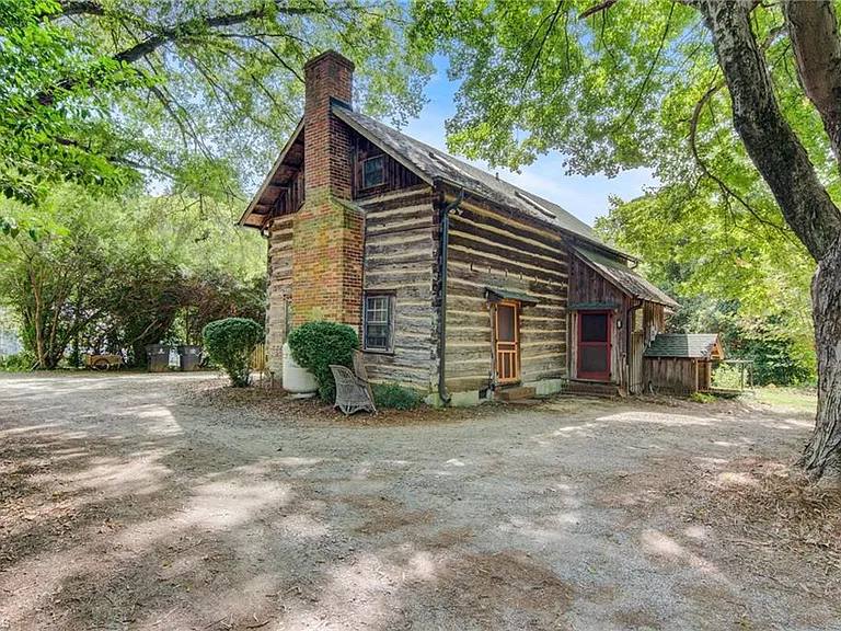 Charming Historic Cabin on 1.22 Acres – Near WFU and Downtown Winston Salem – $300,000