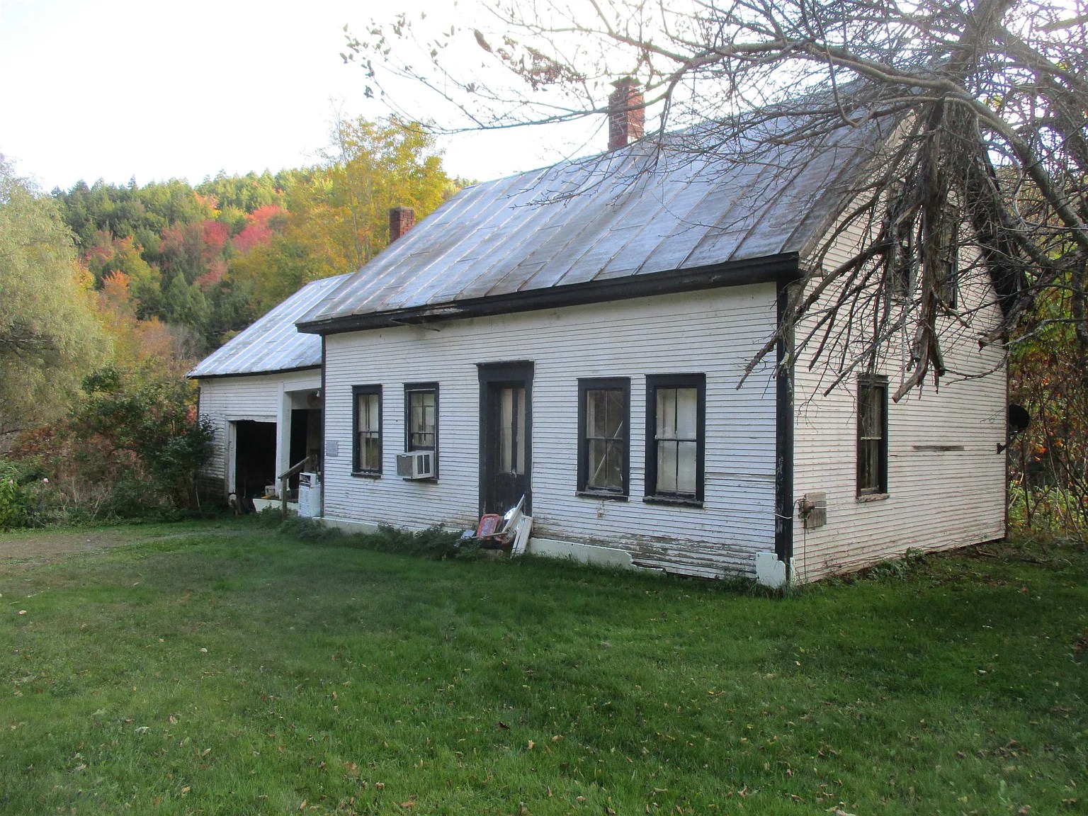 Vintage 1850s Farmhouse on Spacious Acreage in Bethel, Vermont