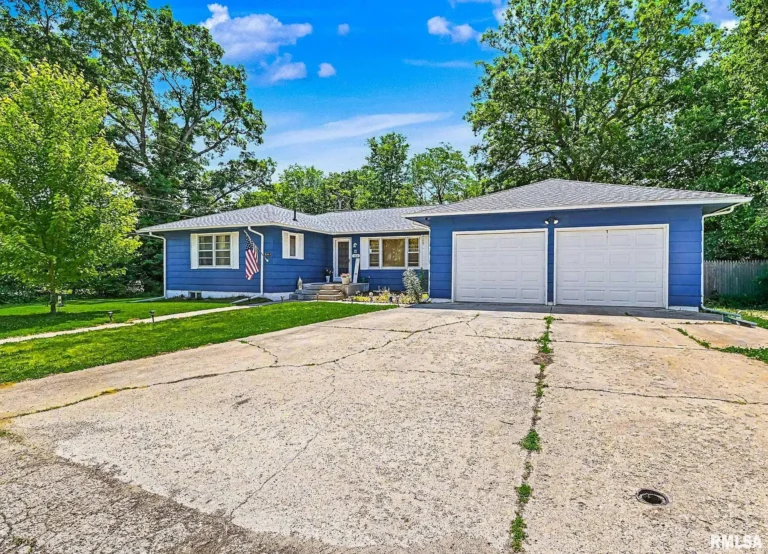 Spacious Corner-Lot Ranch Offers Room to Grow and Endless Potential in East Peoria. Listed for $169,900