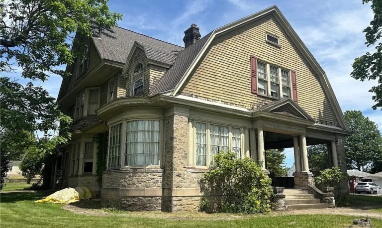 Grand 1903 Home on 1.76 Acres Offers Historic Character, Five Bedrooms, and Endless Possibilities Listed for $200,000
