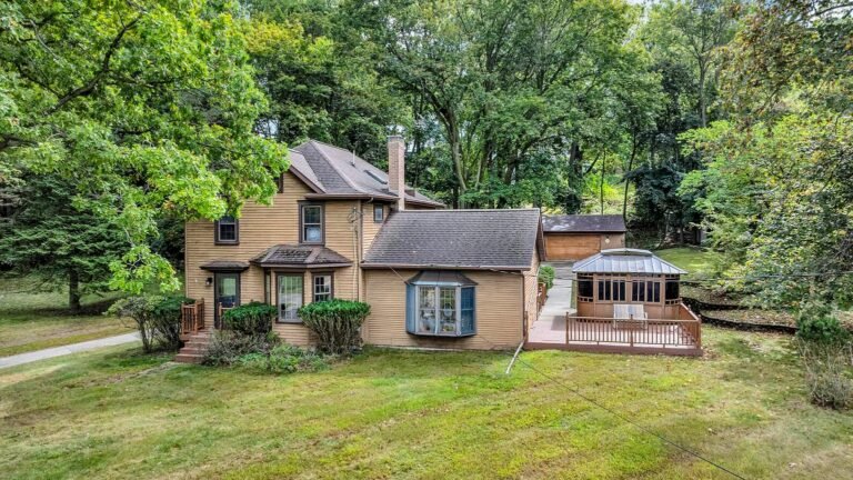 Historic Jackson Home with Cascade Falls Views and Spacious Living on Nearly One Acre Listed for $299,900