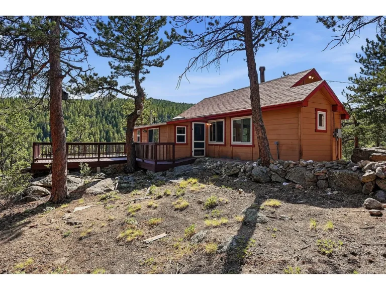 Historic Pinecliffe Mountain Cabin Surrounded by National Forest Near Nederland, Colorado