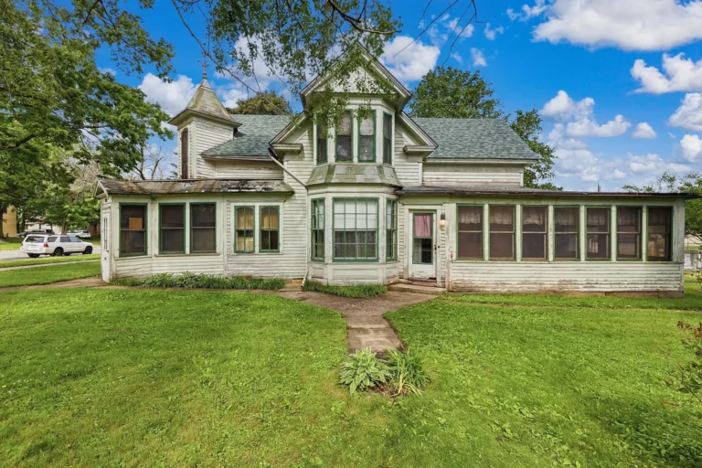 Historic 1900 Home on a Large Corner Lot Offers a Rare Restoration Opportunity in Belle Plaine Listed for $194,900