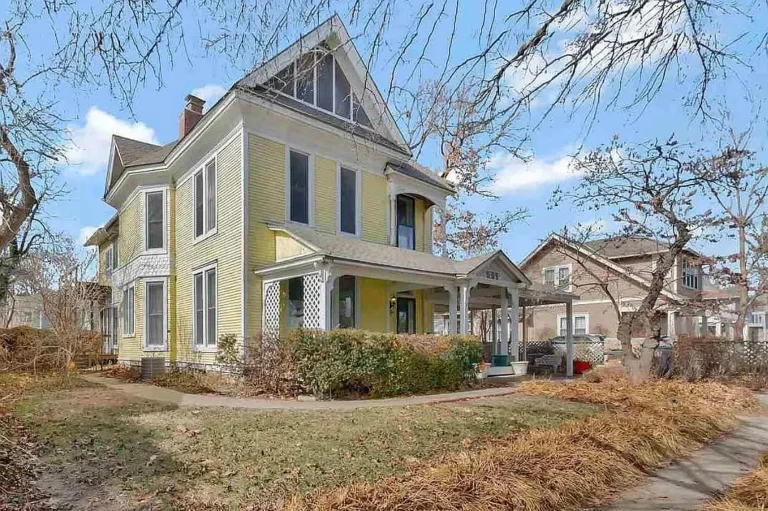 Historic 1900 Victorian in Wichita’s Riverside Neighborhood Ready for Restoration