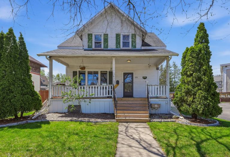 Charming 1918 Home with Updated Kitchen and Original Woodwork in Fond du Lac, Wisconsin