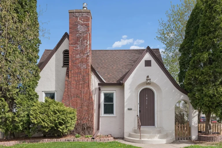Charming 1933 Tudor-Style Home Blends Character, Comfort, and a Beautiful Backyard Retreat Listed for $199,900