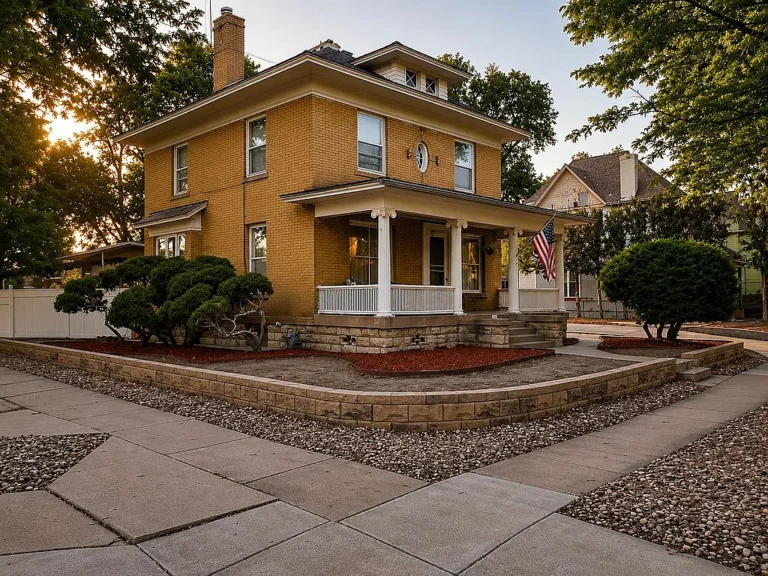 Timeless 1909 Brick Home Showcasing Historic Craftsmanship in Pueblo, Colorado