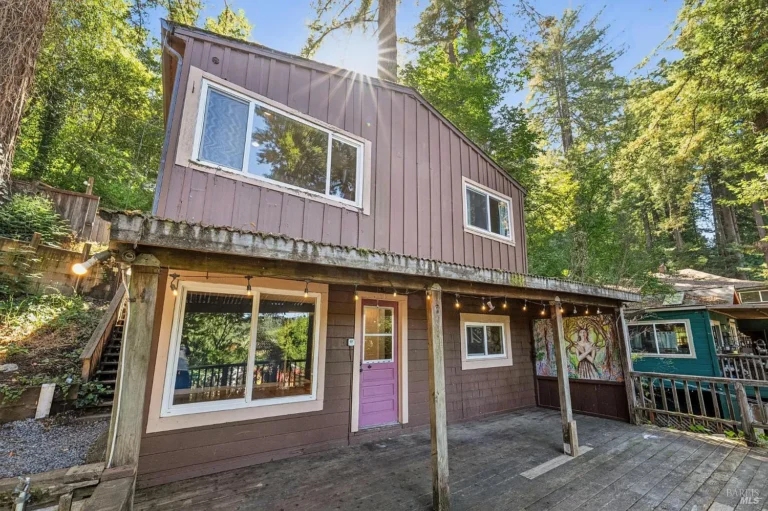 Charming Monte Rio Cabin with Endless Potential Near the Russian River listed for $259,000