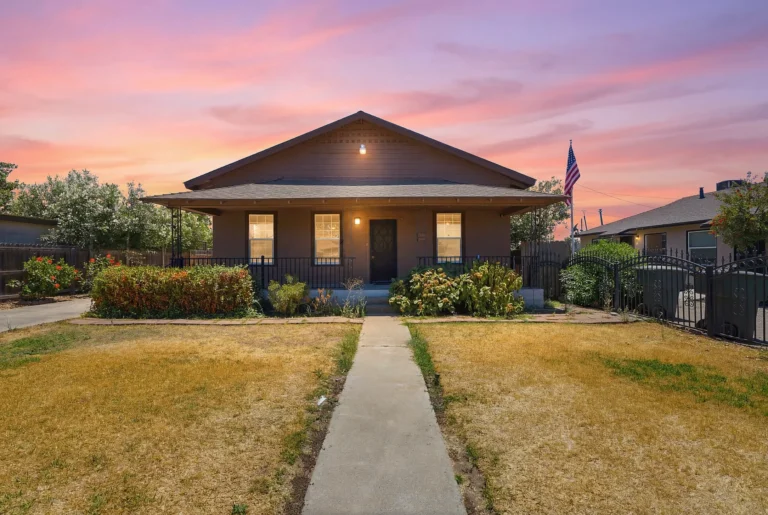 Charming Visalia Home with Owned Solar and Outstanding ADU Potential, listed for $279,900