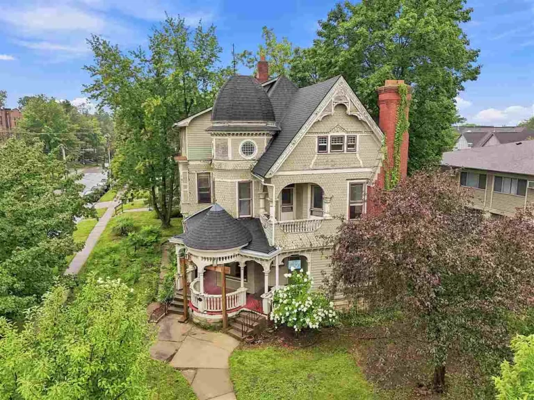 Historic Lindsay House in Iowa City Offers 10 Bedrooms and Remarkable Victorian Character for $250,000