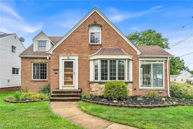 Remodeled Cleveland Cape Cod Offers Classic Charm and Plenty of Living Space Listed for $225,000