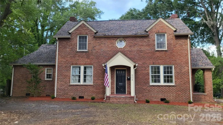 A Stately 1936 Brick Home in Lancaster Offers Character, Space, and Restoration Potential Listed for $179,900