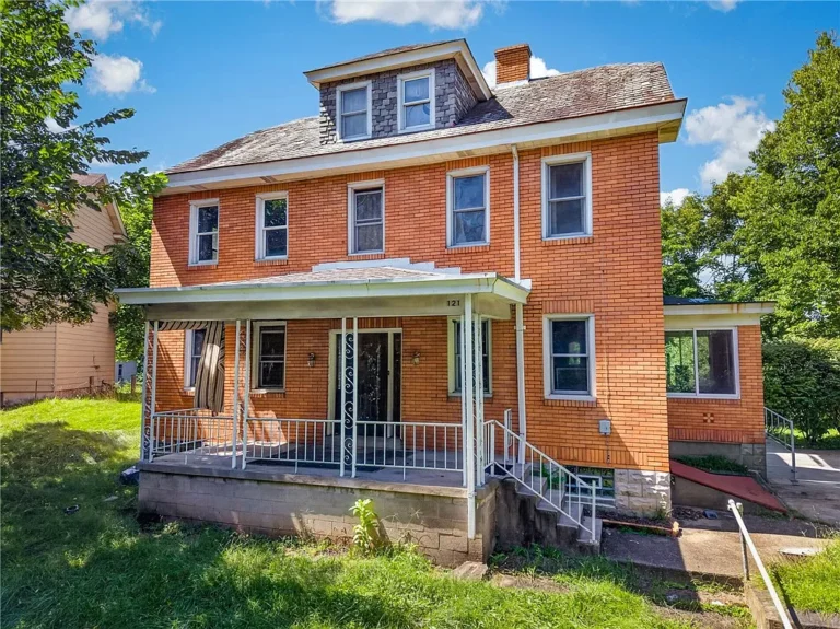 Spacious 5-Bedroom Colonial Home on 2.4 Acres Offers Endless Potential in Pittsburgh, PA Listed for $199,900
