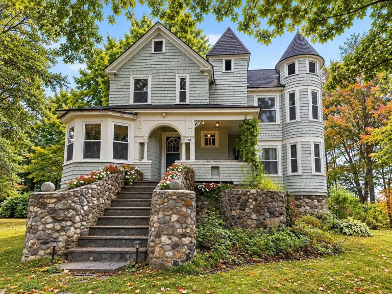 Distinctive Victorian Home in Auburn, Maine, Offers Historic Charm and Unique Potential for $313,000